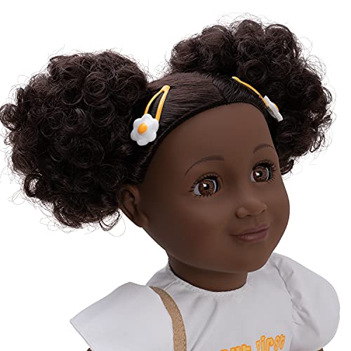 ADORA Amazon Exclusive Amazing Girls Collection, 18” Realistic Doll with Changeable Outfit and Movable Soft Body, Birthday Gift for Kids and Toddlers Ages 6+ - Jada Fab Foodie