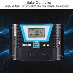 Solar Controller for Variety Batteries BSC8048 80A 12V/24V/36V/48V Intelligent Solar Controller