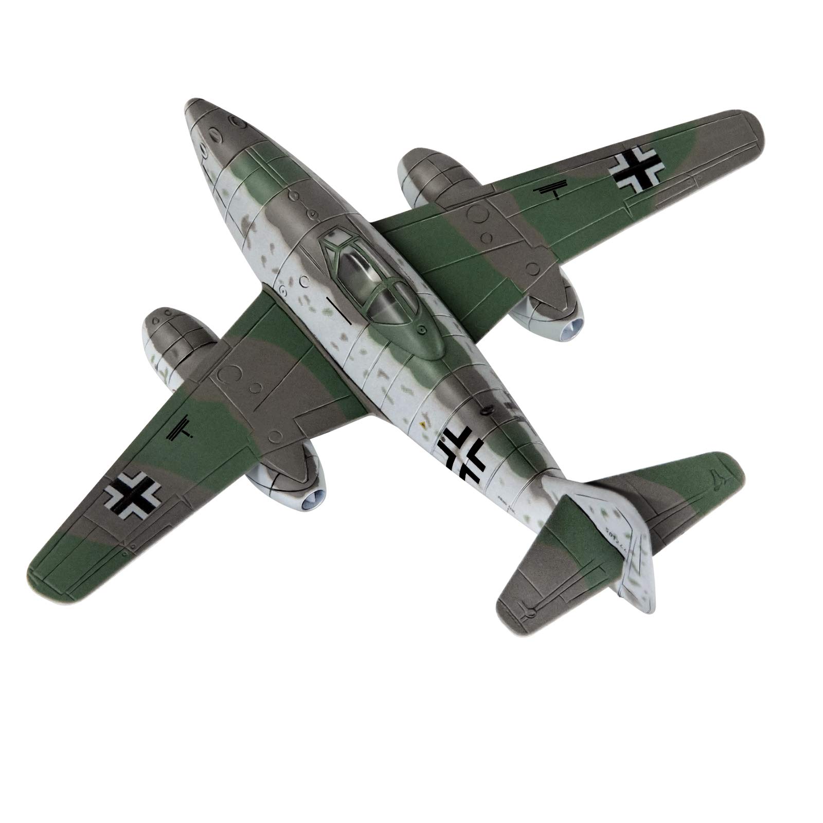 HANGHANG 1/72 Messerschmitt Me 262A Fighter Attack Plane Diecast Military Models Metal Airplane Models for Collection or Gift