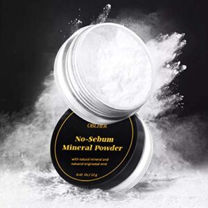 loose face powder 0.42 oz a creamy-white complexion cool tone makeup powder face powder, for setting or foundation, lightweight, long lasting, pack of 1 (ivory white)
