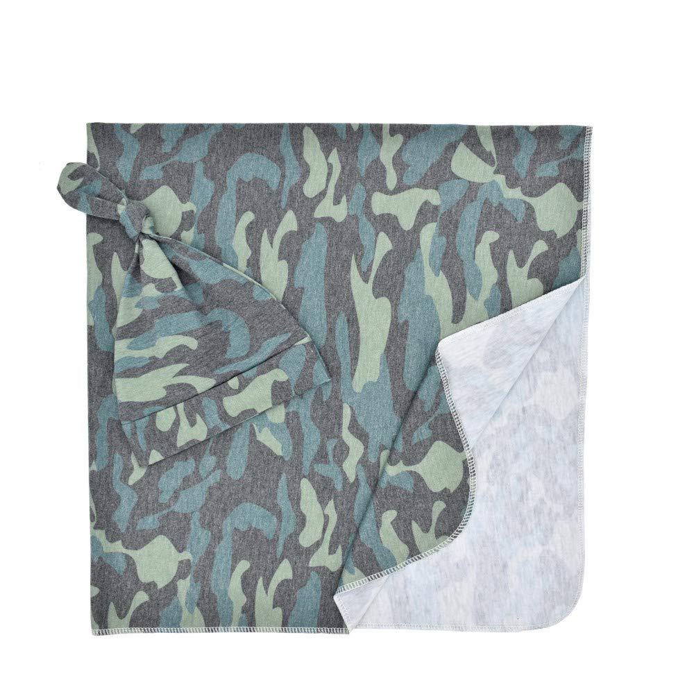 Boy Swaddle Blanket, Receiving Blankets Boy, Camouflage Swaddling Blanket, Accessory Clip, Baby Boy Swaddle Registry, Newborn Wrap Soft Snug Strethey Breathable, Hospital Coming Home Outfit