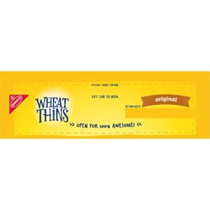 Wheat Thins Original Whole Grain Wheat Crackers, Party Size, 20 oz Box