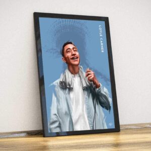 Loyle Carner Poster/Loyle Carner Original Print/Loyle Carner Artwork - Music Poster Wall Art hip-hop