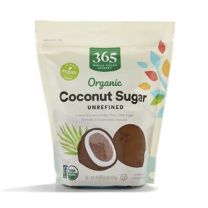 365 by whole foods market, organic coconut sugar, 16 ounce