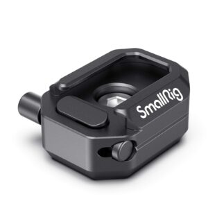 smallrig universal cold shoe mount, multi-functional shoe adapter with safety release, for dslr camera rig microphone led light - 2797