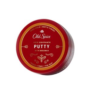 old spice hair styling putty pomade for men, 2.22 oz