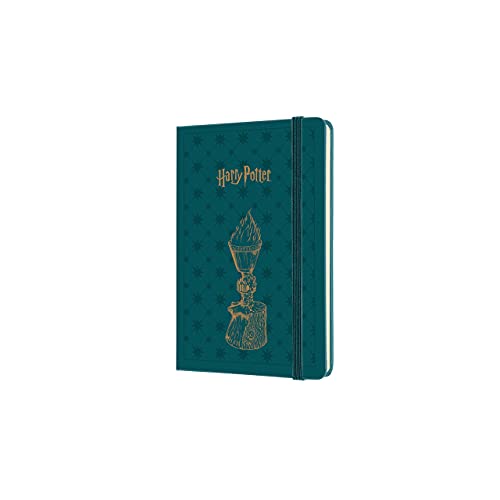 Moleskine Limited Edition Harry Potter 18 Month 2021-2022 Weekly Planner, Hard Cover, Pocket (3.5" x 5.5"), Tide Green