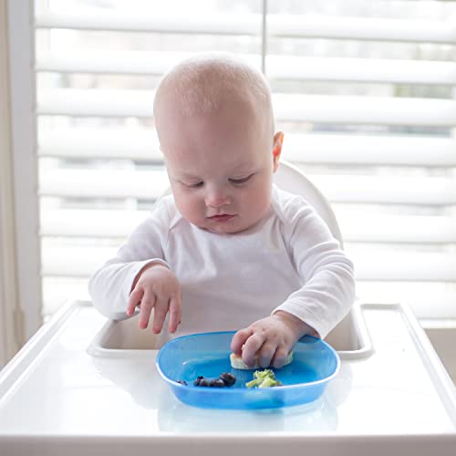 Dr. Brown's Stackable Plate Set for Toddlers and Babies, BPA Free - 3-Pack, 4m+