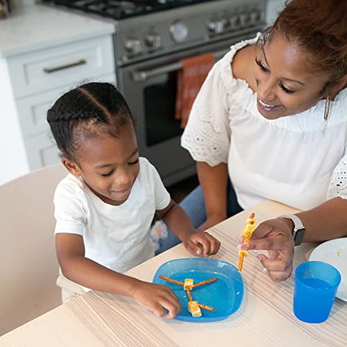 Dr. Brown's Stackable Plate Set for Toddlers and Babies, BPA Free - 3-Pack, 4m+