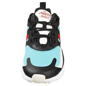 Nike Womens Air Max 270 React Running Trainers DA4288 Sneakers Shoes (UK 4.5 US 7 EU 38, Black Chile red Bleached Aqua 001)