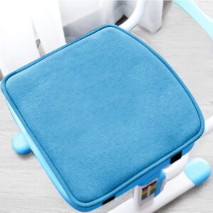 student cushion for classroom chair pads seat cushion for student desk and chair set with non-slip band for preschool, classroom and home,blue