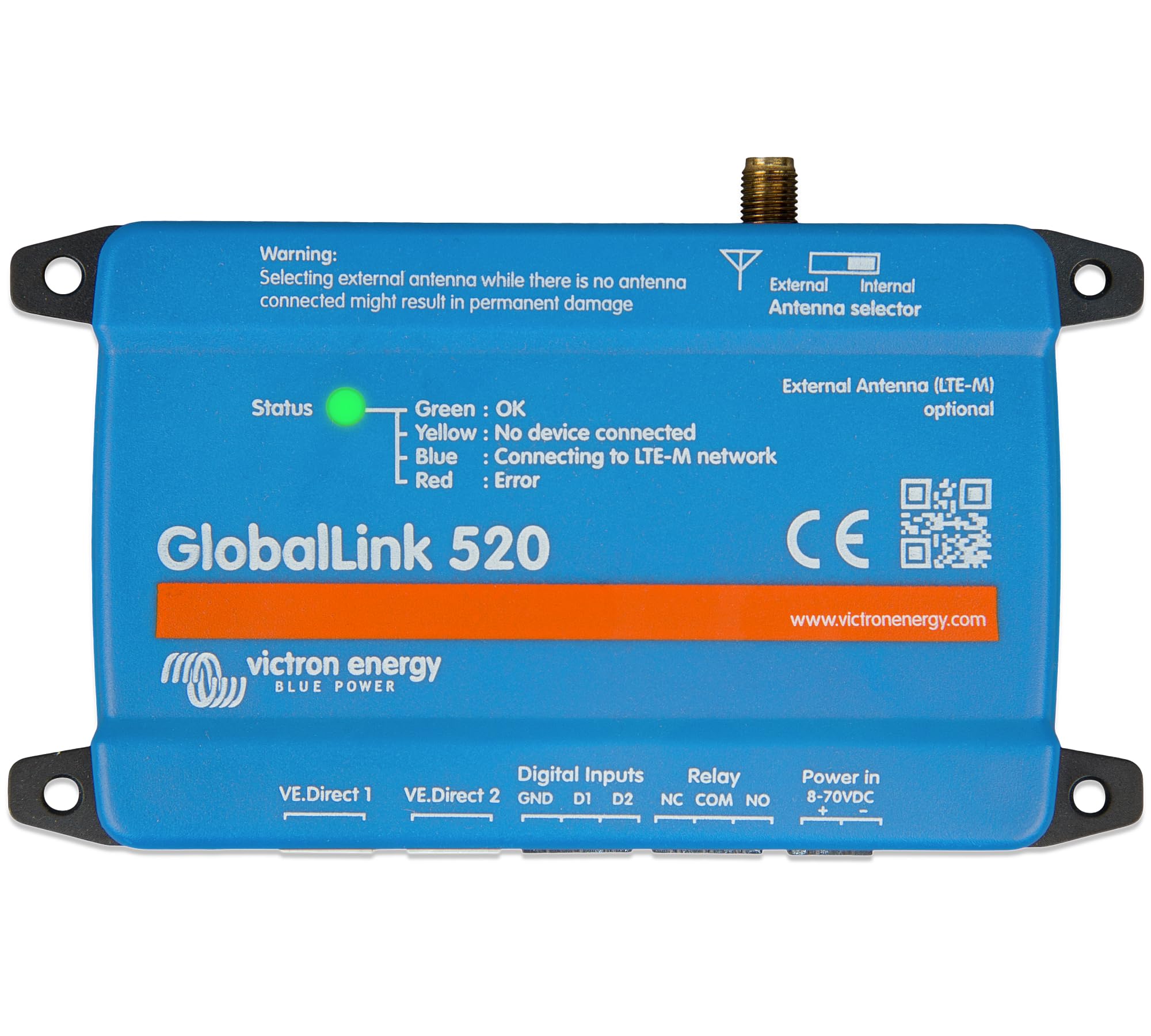 Victron Energy GlobalLink 520 for System Monitoring and Control