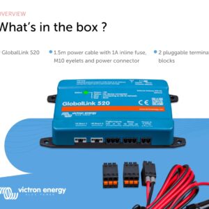 Victron Energy GlobalLink 520 for System Monitoring and Control