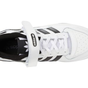 adidas Men's Forum Low Sneaker, White/White/Black, 11