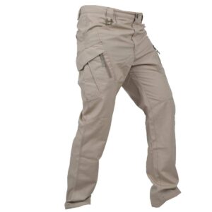 MNXOIA Urban Tactical Military Pants Men Multi Pockets Army Combat Cargo Pants Casual Work Stretch Cotton Trouser Gray XXL