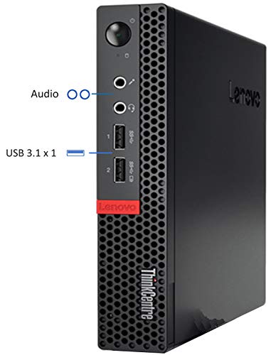 Lenovo ThinkCentre M910Q Tiny Desktop Computer, Intel Core i7-6700T Upto 3.6GHz, 16GB RAM, 2TB NVMe SSD, 4K 3-Monitor Support DisplayPort, HDMI, AC Wi-Fi, Bluetooth - Windows 10 Pro (Renewed)