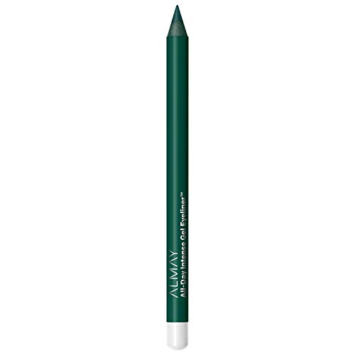 Almay Gel Eyeliner, Waterproof, Fade-Proof Eye Makeup, Easy-to-Sharpen Liner Pencil, 150 Evergreen, 0.045Oz