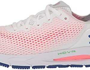 Under Armour Women's HOVR Sonic 4 Running Shoe, White (109)/Brilliance, 5.5