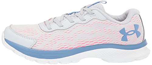 Under Armour Girls Pre School Bandit 7 Running Shoe, Halo Gray (101)/White, 1