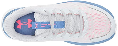 Under Armour Girls Pre School Bandit 7 Running Shoe, Halo Gray (101)/White, 1