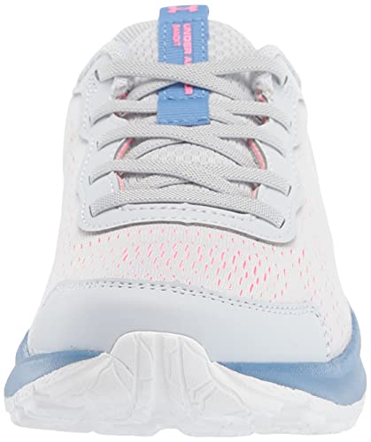 Under Armour Girls Pre School Bandit 7 Running Shoe, Halo Gray (101)/White, 1