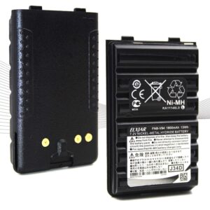 elxjar (3-pack) 7.2v 1800mah ni-mh battery pack compatible for yaesu vertex fnb-v94 fnb-83 ft-60r fnb-v57 fnb-64 vx-410 vx-420 vx-420a vx-150 vx-160 vx-170 vx-180 ft-270 two way radio