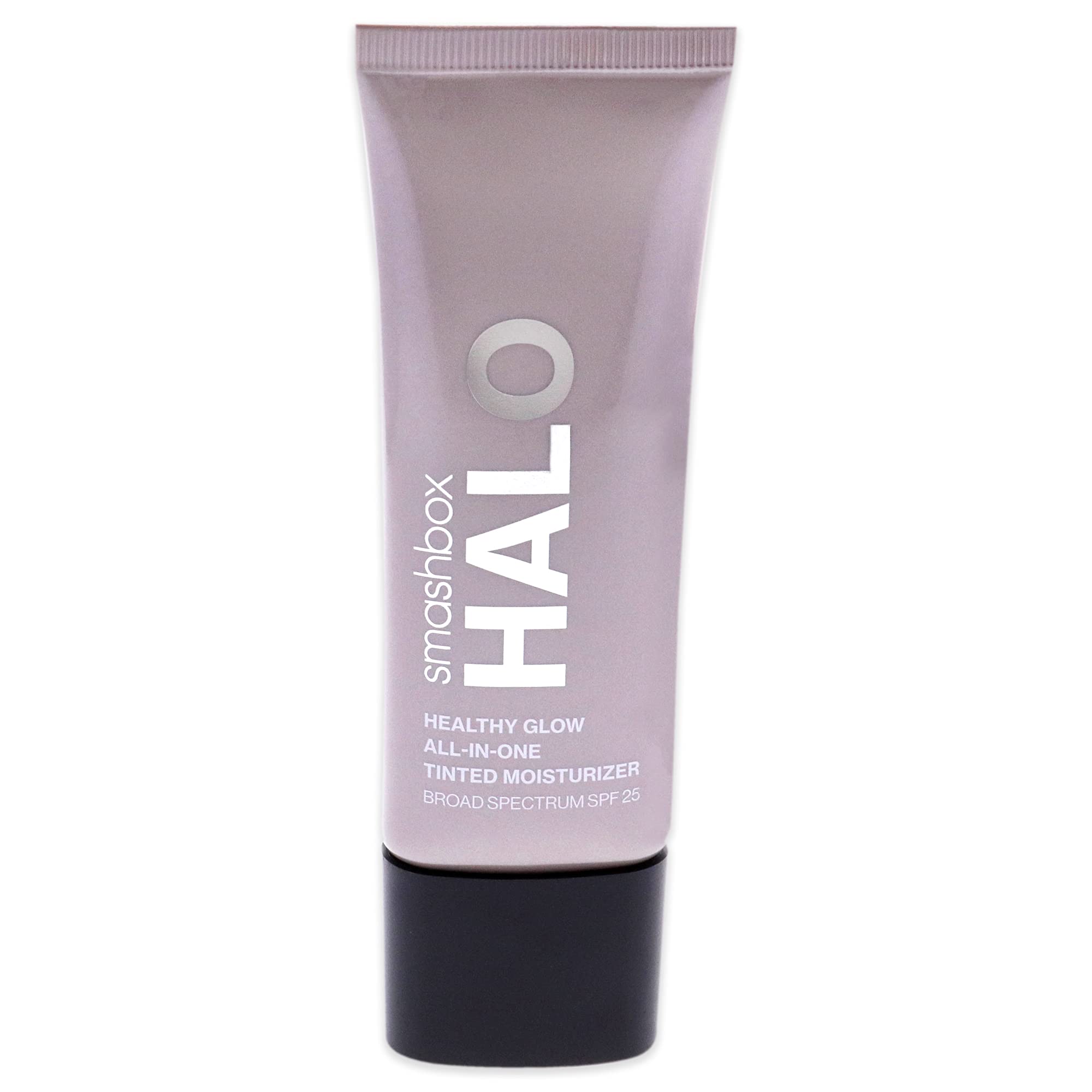 Halo Healthy Glow All-In-One Tinted Moisturizer SPF 25 with Hyaluronic Acid, Light to Medium Coverage, Dewy Finish, Oil-free, Sweat and Humidity Resistant