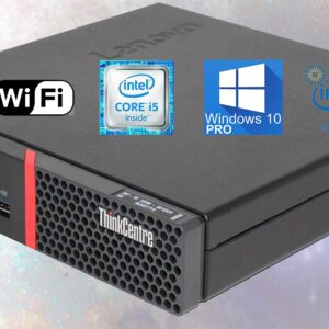 Lenovo ThinkCentre M900 Tiny Desktop Computer, Intel i5-6500T Upto 3.10GHz, 16GB RAM, 256GB NVMe SSD, 4K DisplayPort, Bluetooth, AC Wi-Fi, Windows 10 Pro (Renewed)