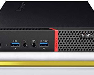 Lenovo ThinkCentre M900 Tiny Desktop Computer, Intel i5-6500T Upto 3.10GHz, 16GB RAM, 256GB NVMe SSD, 4K DisplayPort, Bluetooth, AC Wi-Fi, Windows 10 Pro (Renewed)