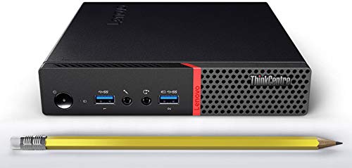 Lenovo ThinkCentre M900 Tiny Desktop Computer, Intel i5-6500T Upto 3.10GHz, 16GB RAM, 256GB NVMe SSD, 4K DisplayPort, Bluetooth, AC Wi-Fi, Windows 10 Pro (Renewed)