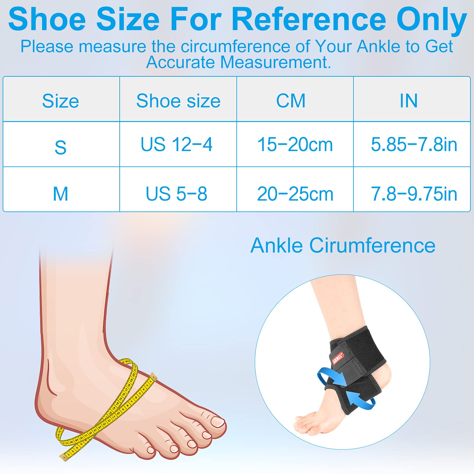 Kids Ankle Brace Supports Breathable Neoprene Ankle Stabilizer Adjustable Child Ankle Protector Wraps Sports Dance Foot Support Arch Supports for Sports Protection Ankle Sprain Joint Pain 2PCS