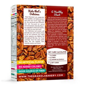 TGB Maple Pecans | 1g Net Carb Keto Snack | Gluten Free Low Carb Candy Nuts, 10 Ounces