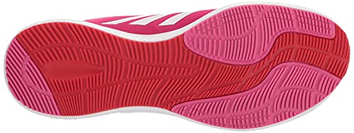 adidas Women's Edge Lux 4 x Marimekko Running Shoe, Team Real Magenta/White/Vivid Red, 6