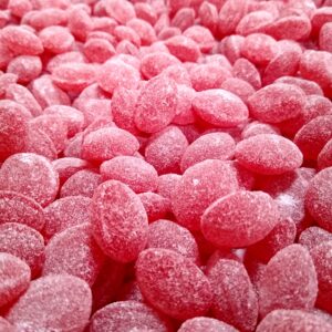 Claeys Wild Cherry Bulk Sanded Candy Drops - 2 lbs of Fresh Delicious Candy