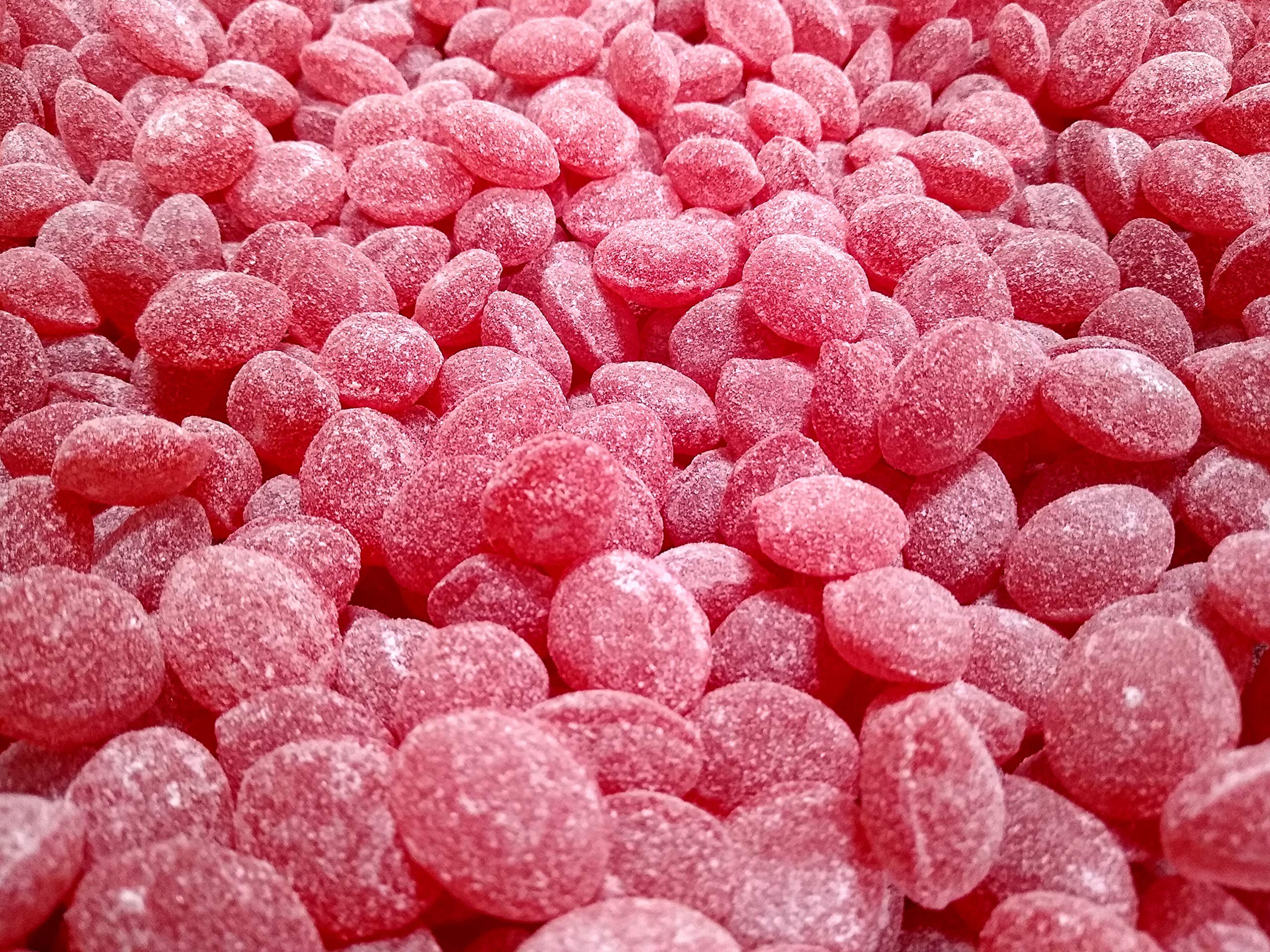 Claeys Wild Cherry Bulk Sanded Candy Drops - 2 lbs of Fresh Delicious Candy