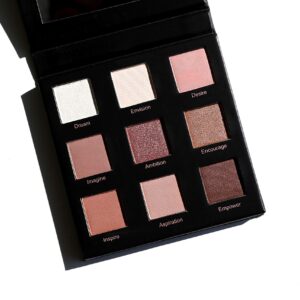 RealHer Eyeshadow Palette - Dreams So Big - 9 Shades - Blush, Soft Pinks, Mauves