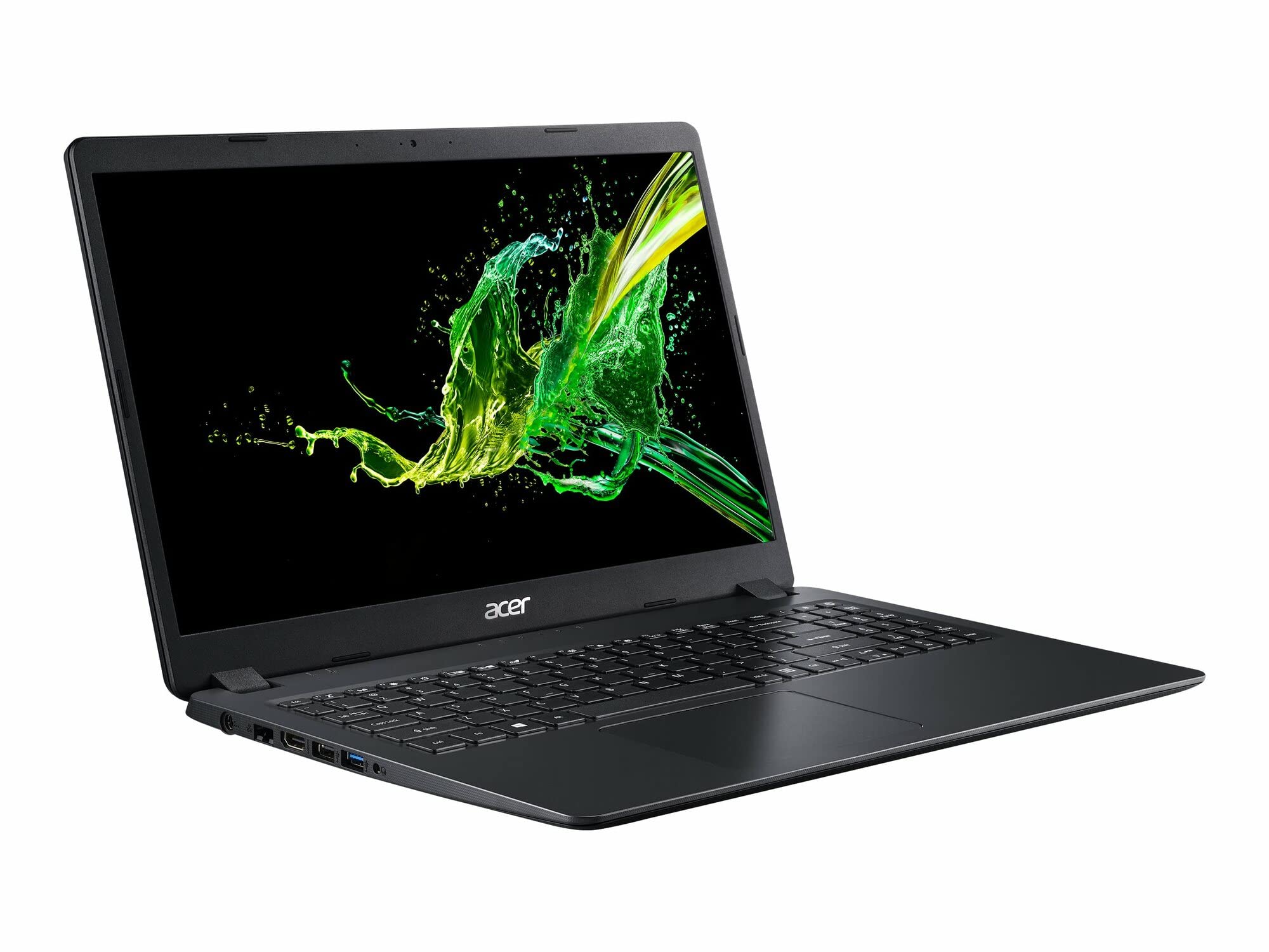 acer Aspire 315 15.6" HD Non-Touchscreen Laptop, Intel Core i5-1035G1 Quad-Core Processor, 8GB DDR4 RAM, 256GB SSD, Ethernet, HDMI, Wi-Fi, Webcam, Numeric Keypad, Windows 10 Home, Black