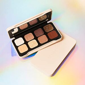 Makeup Revolution, Forever Flawless Dynamic, Eyeshadow Palette, Serenity, 8 Shades, 8g