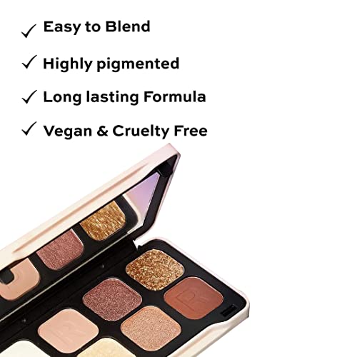 Makeup Revolution, Forever Flawless Dynamic, Eyeshadow Palette, Serenity, 8 Shades, 8g