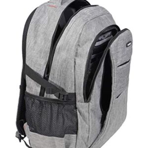 Rockland Business Pro USB Laptop Backpack, Grey, Large