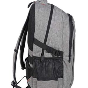 Rockland Business Pro USB Laptop Backpack, Grey, Large