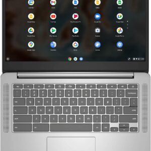 Lenovo Chromebook 3 Laptop, 14" FHD IPS Touchscreen 300nits Anti-glare, Octa-Core MediaTeck MT8183, 4GB LPDDR4X RAM, 64GB eMMC, AC WiFi, BT 4.2, Type-C, Arctic Grey, Chrome OS, BROAGE 16GB Flash Drive
