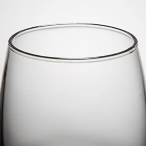 libbey 207-9oz stemless wine glass 12/cs