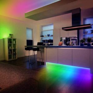 abtong USB Powered LED Strip Light TV Backlight 9.8FT/3M RGB Led Lights Waterproof USB Lights Strip with RF Remote TV/PC Background Bias Lighting Cuttable Strip Lights for Indoor DIY Decoration