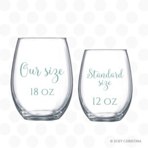 Zoey Christina Funny Photography Gifts for Women Editor Gifts for Her Photographer Accessories Stemless Wine Glass 0324