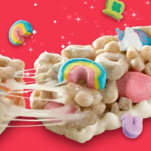 Golden Grahams Lucky Charms Breakfast Cereal Treat Bars Variety Pack, 28 ct