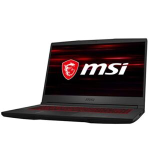 MSI GF65 Thin Gaming Laptop, IPS Thin-Bezel Gaming Display, Core i7-10750H, Wi-Fi 6, GTX 1660Ti, Win 10 Home, 8GB RAM, 512GB PCIe SSD