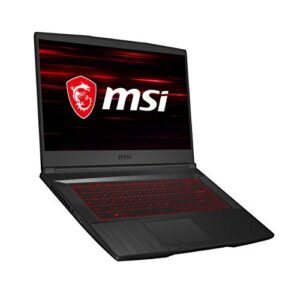 MSI GF65 Thin Gaming Laptop, IPS Thin-Bezel Gaming Display, Core i7-10750H, Wi-Fi 6, GTX 1660Ti, Win 10 Home, 8GB RAM, 512GB PCIe SSD