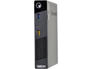 lenovo thinkcentre m73 tiny desktop, intel core i5-4570t, 4gb ram, 500gb hdd, windows 10 pro, includes wired keyboard & mouse, m73t-4-500-w10p (renewed)