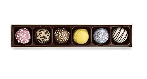 Godiva Chocolatier Birthday Truffles Assorted Chocolate Gift Box, 4.09 Oz (Pack of 6)